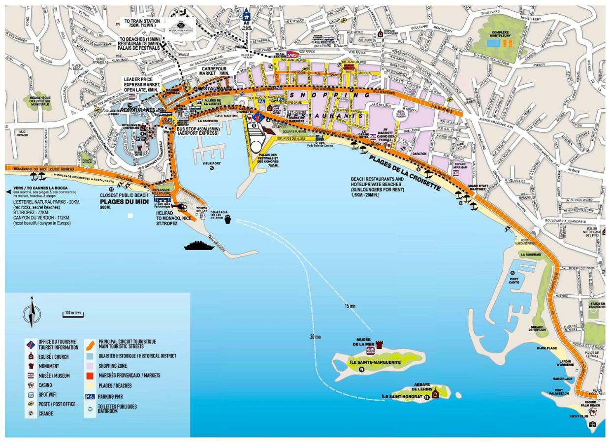 'Maison Blanche' Cannes Ngoại thất bức ảnh